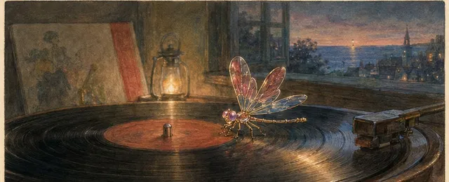 Dragonfly — Joe Hisaishi — Kiki's Delivery Service Image Album, original Japanese LP (Studio Ghibli Records)